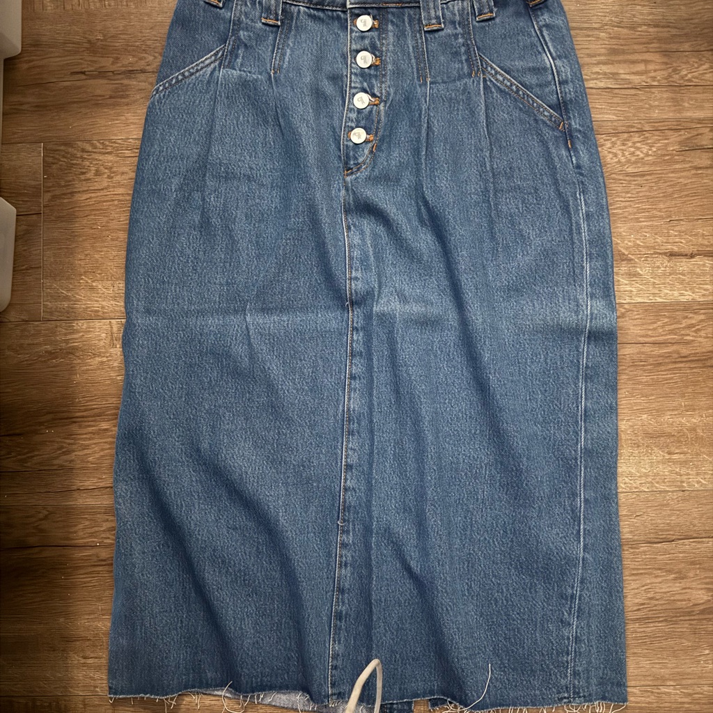 Pilcro Blue Denim Skirt